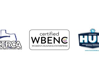 NCTRCA, WBENC and HUB certification logos