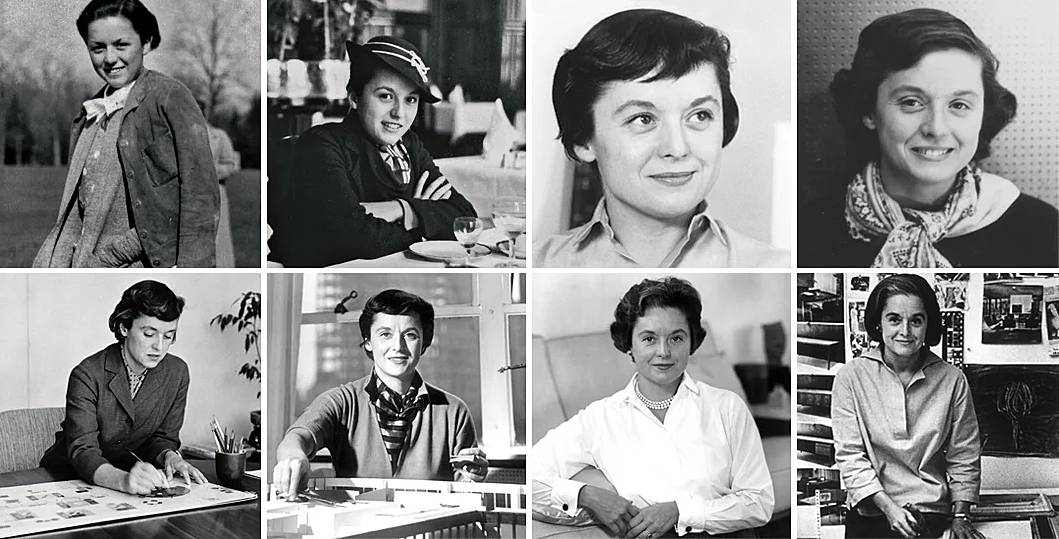 Collage of Florence Knoll pictures