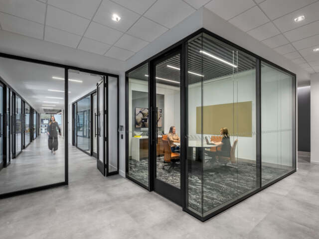 Diamondback Energy DIRTT walls interior construction