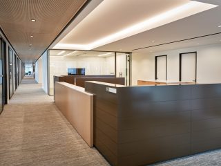 Katten law office wooden workstations